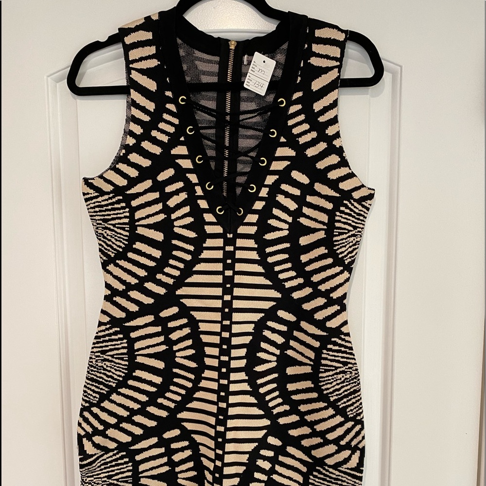 Bandage like cocktail dress
